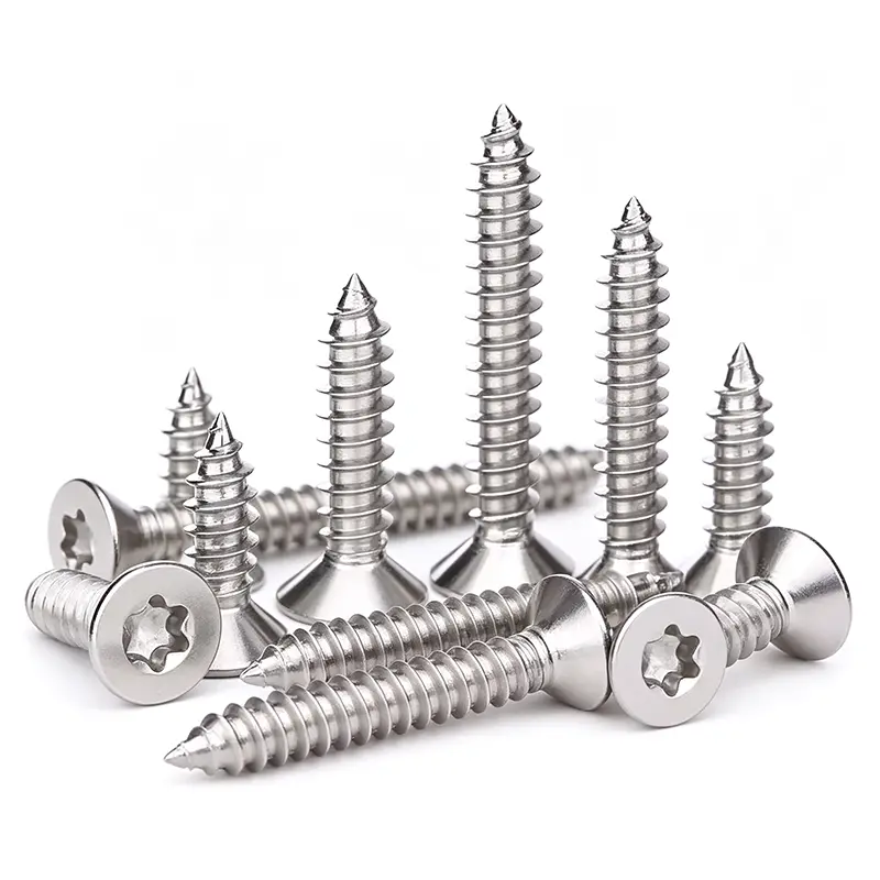 پیچ خودکار ASME B18.6.3 Torx Countersunk